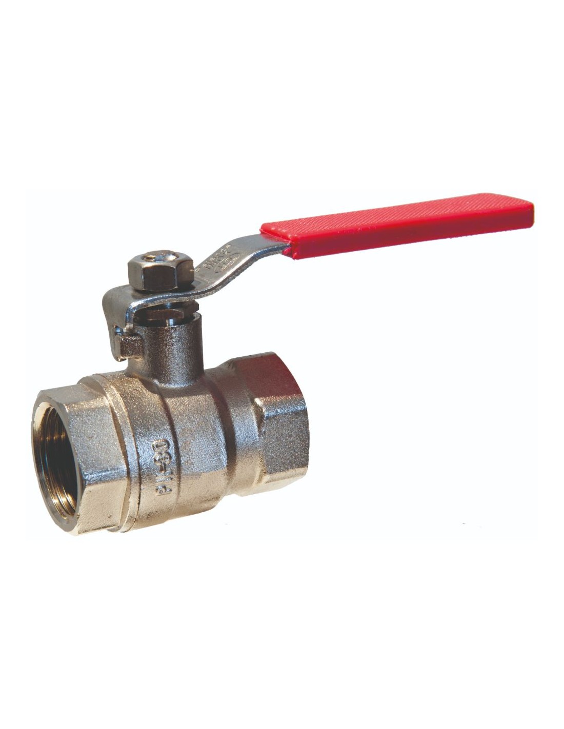 TMM - VALVULA ESFERA M-200 M-H 1 1/4" PALANCA ROJA